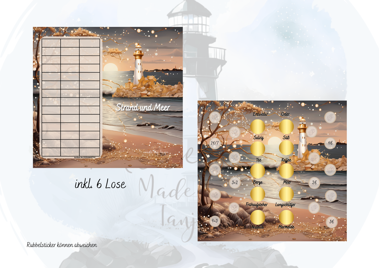 Maritimer Spar-Traum: „Strand und Meer“ – Interaktive Multi-Challenge