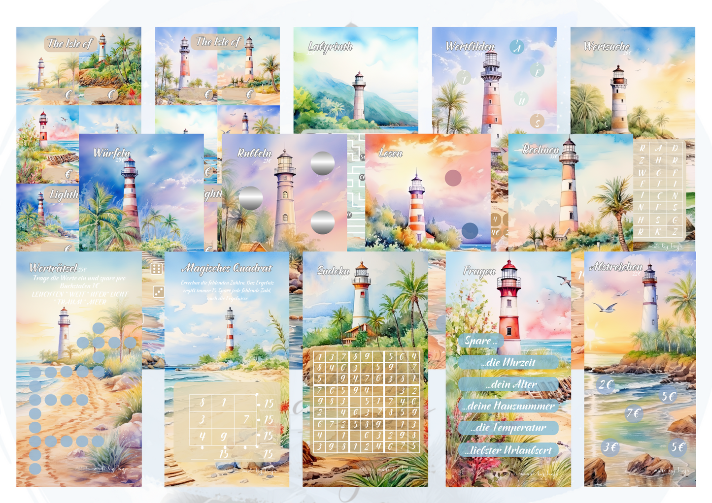 The Isle of Lighthouses Jahressparchallenge