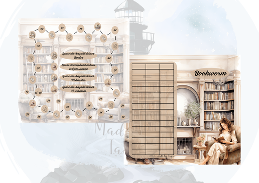 A6 Bookworm Challenge