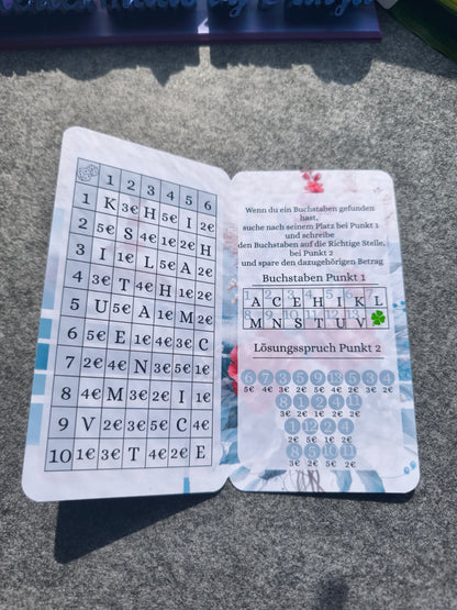 Buchstaben Bingo