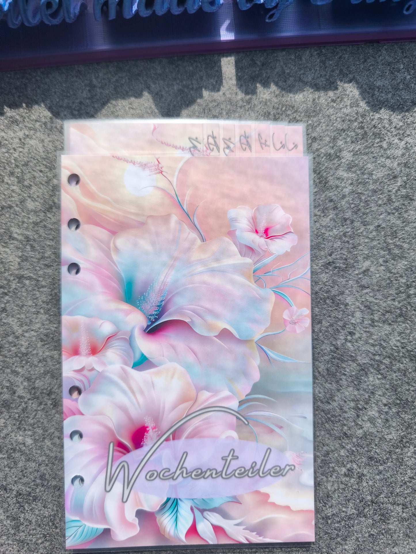 Wochenregister in zwei Designs