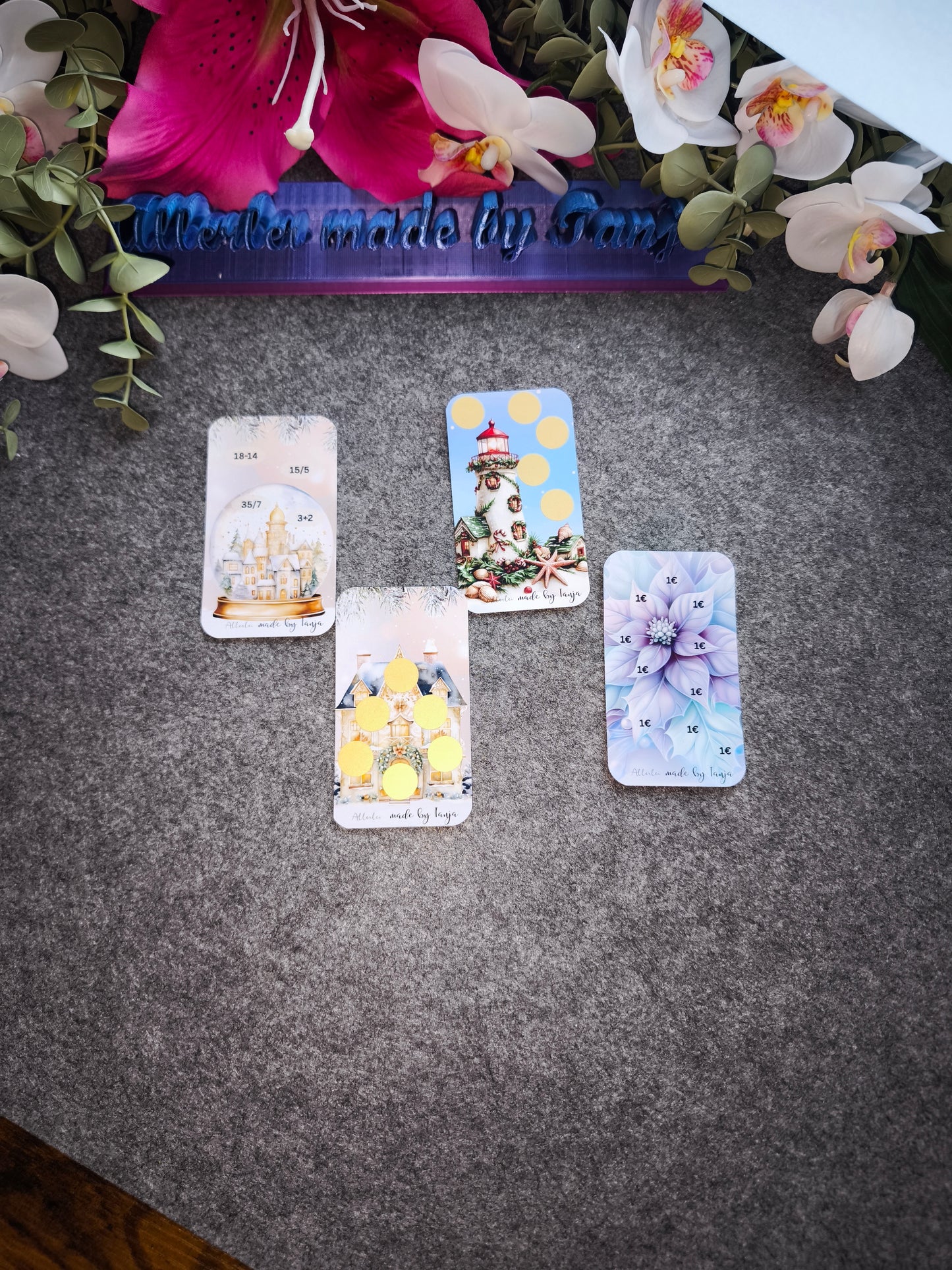Mini Binder Challenges Weihnachten