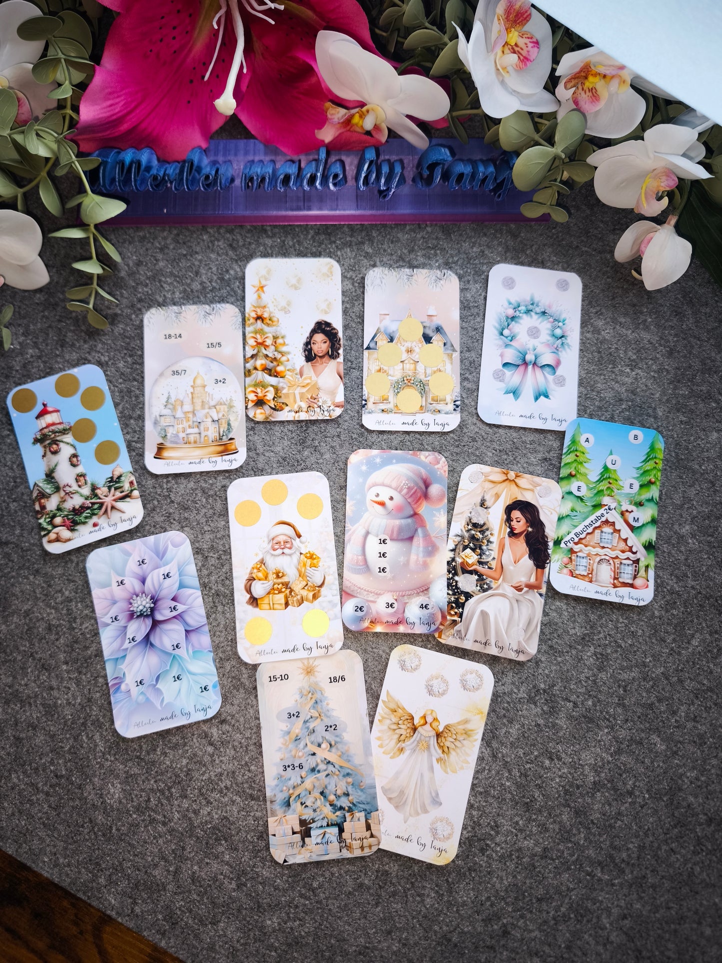 Mini Binder Challenges Weihnachten
