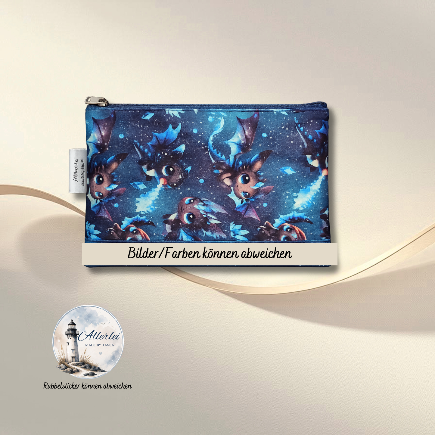 Handgefertigte Kleingeldtaschen | A5, A6 & A7 | 100% Baumwolle | Waschbar