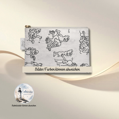 Handgefertigte Kleingeldtaschen | A5, A6 & A7 | 100% Baumwolle | Waschbar