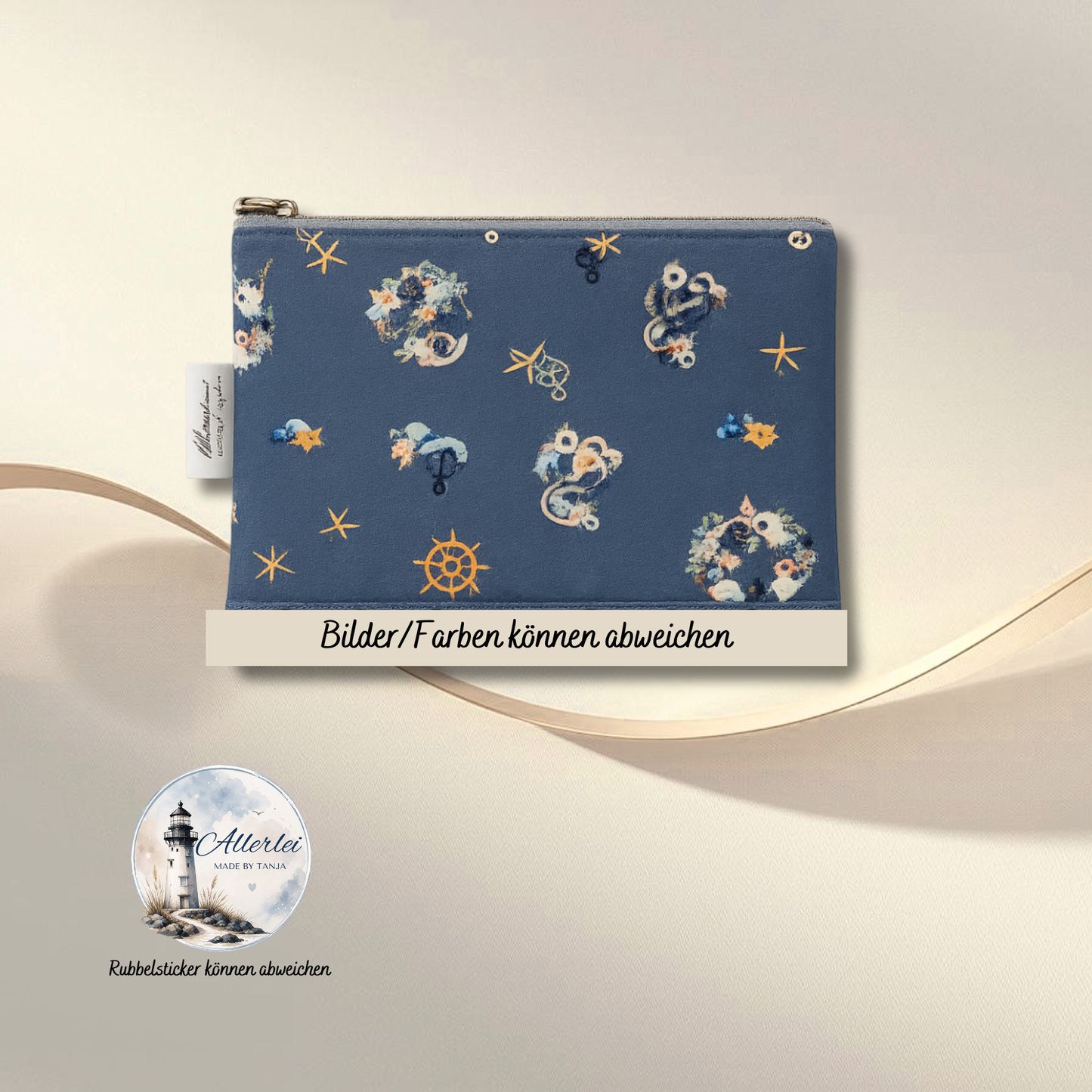 Handgefertigte Kleingeldtaschen | A5, A6 & A7 | 100% Baumwolle | Waschbar