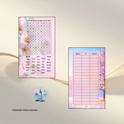 „Sparblüten“ – Das ultimative XXL-Spar-Set (12 Challenges & 7 Tracker)