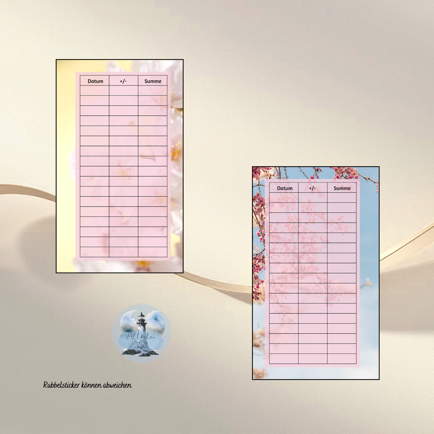 „Sparblüten“ – Das ultimative XXL-Spar-Set (12 Challenges & 7 Tracker)