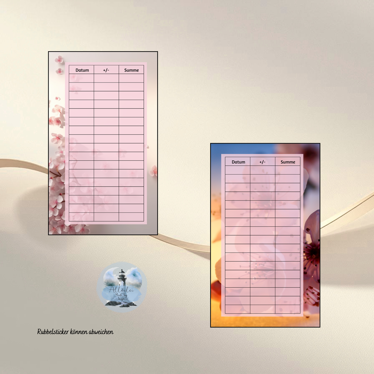 „Sparblüten“ – Das ultimative XXL-Spar-Set (12 Challenges & 7 Tracker)