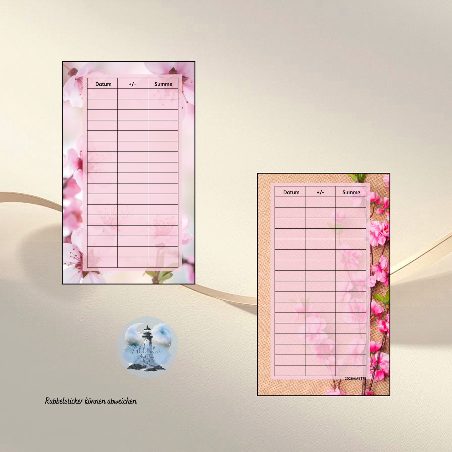 „Sparblüten“ – Das ultimative XXL-Spar-Set (12 Challenges & 7 Tracker)