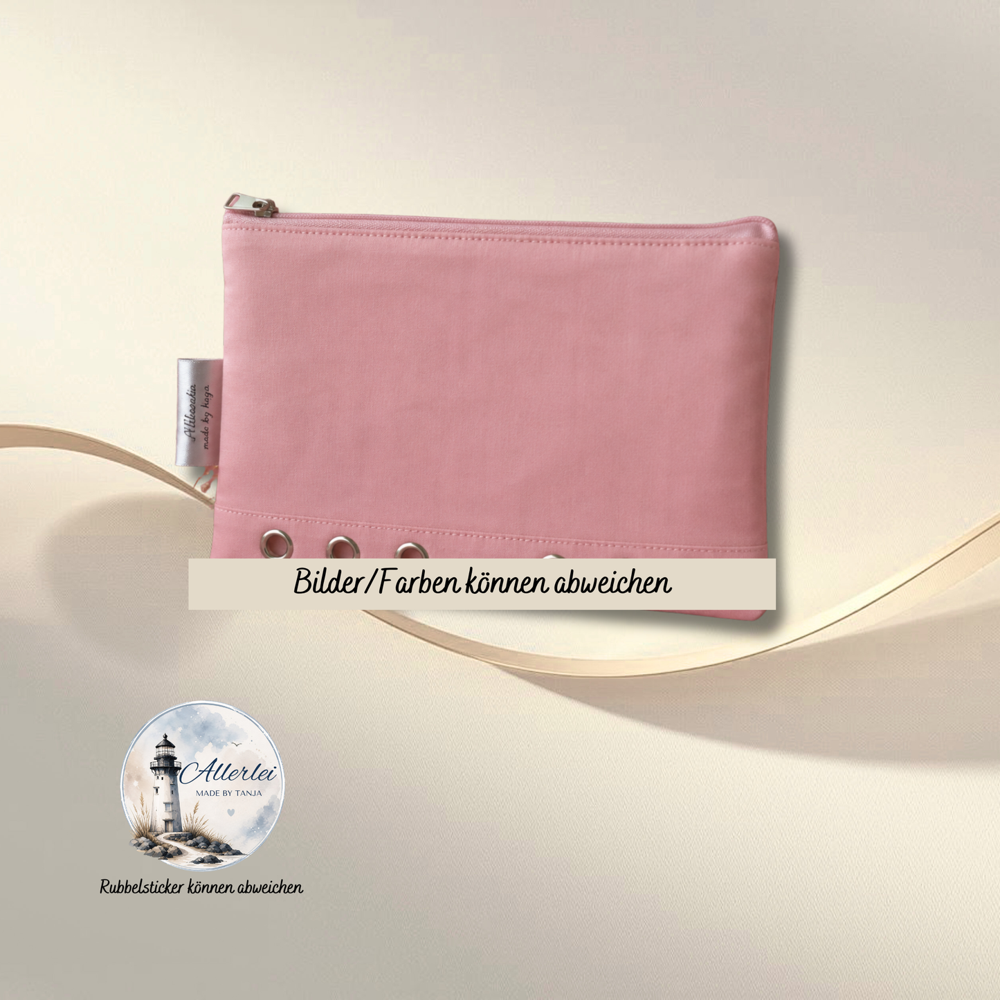 Handgefertigte Kleingeldtaschen | A5, A6 & A7 | 100% Baumwolle | Waschbar