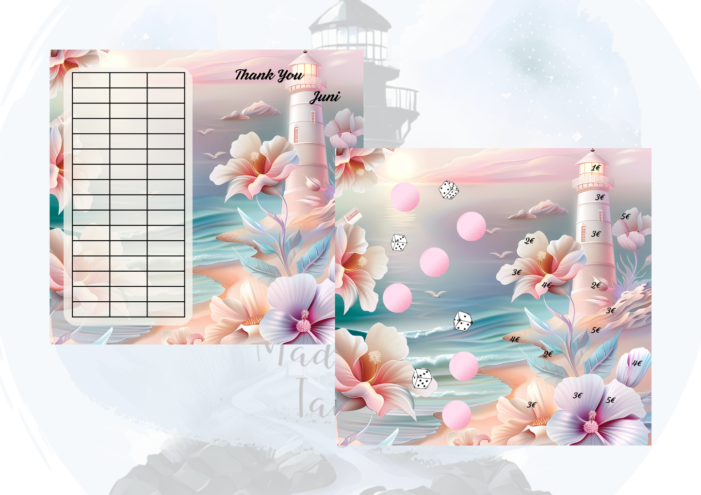 Monatsfreebies Doppelklappkarten