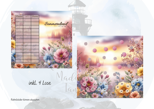 🌺 Sparchallenge „Sommerabend“