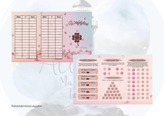 🎲 Sparchallenge „Würfelglück“ – mit kleinen Fehlern ! Beschreibung lesen!