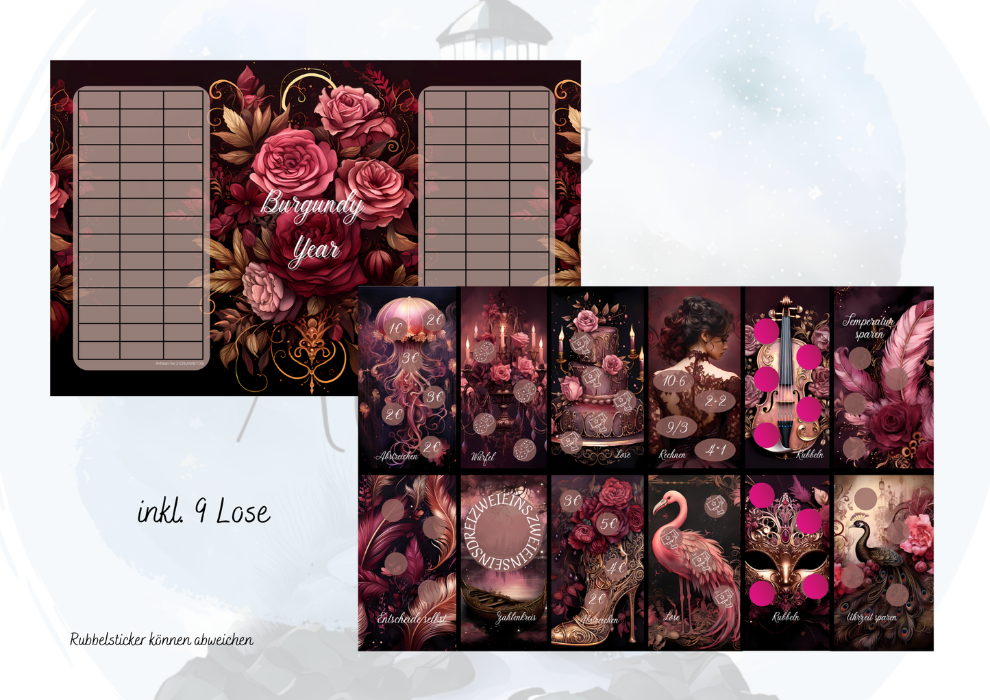 Burgundy Year Sparchallenge