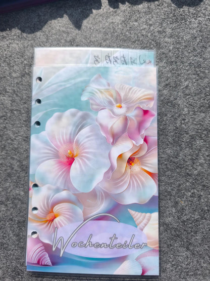 Wochenregister in zwei Designs A6