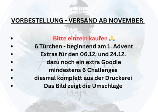 A6 Adventsbox 2026 - BITTE EINZELN KAUFEN –