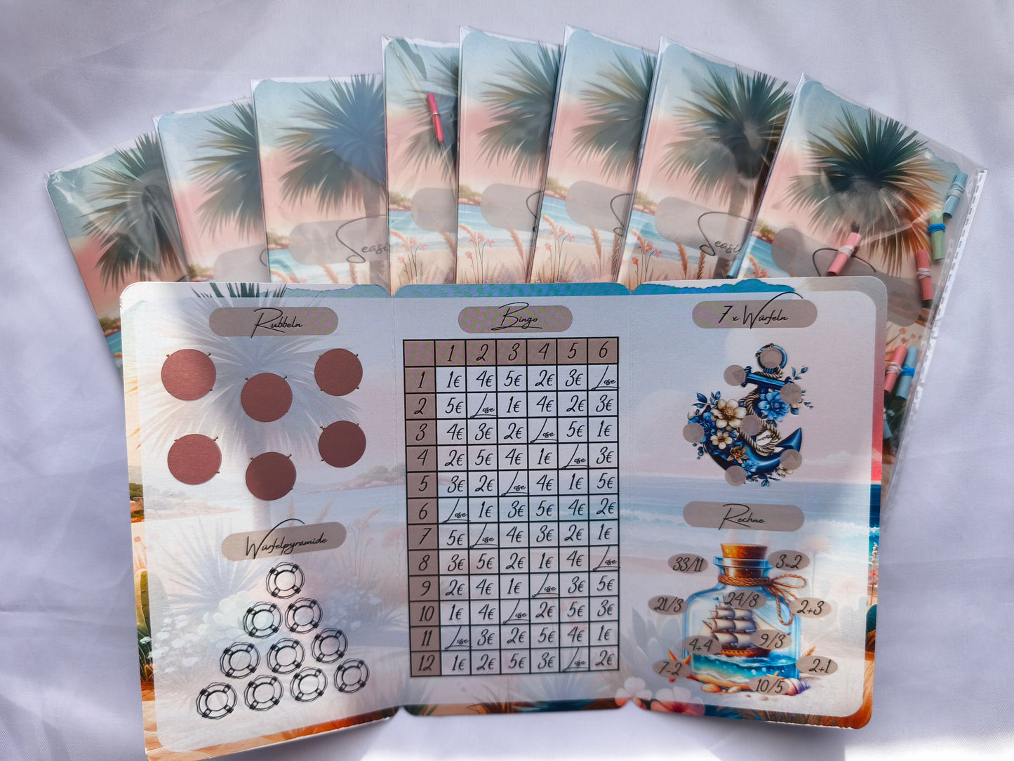 Maritimer Spielspaß Seaside Bingo-Challenge