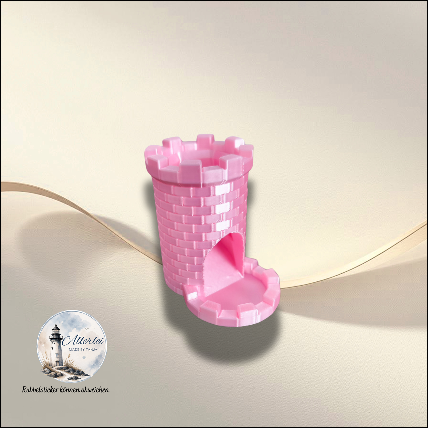 Mini Würfelturm aus dem 3D-Drucker