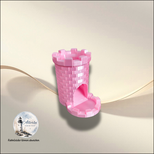 Mini Würfelturm aus dem 3D-Drucker