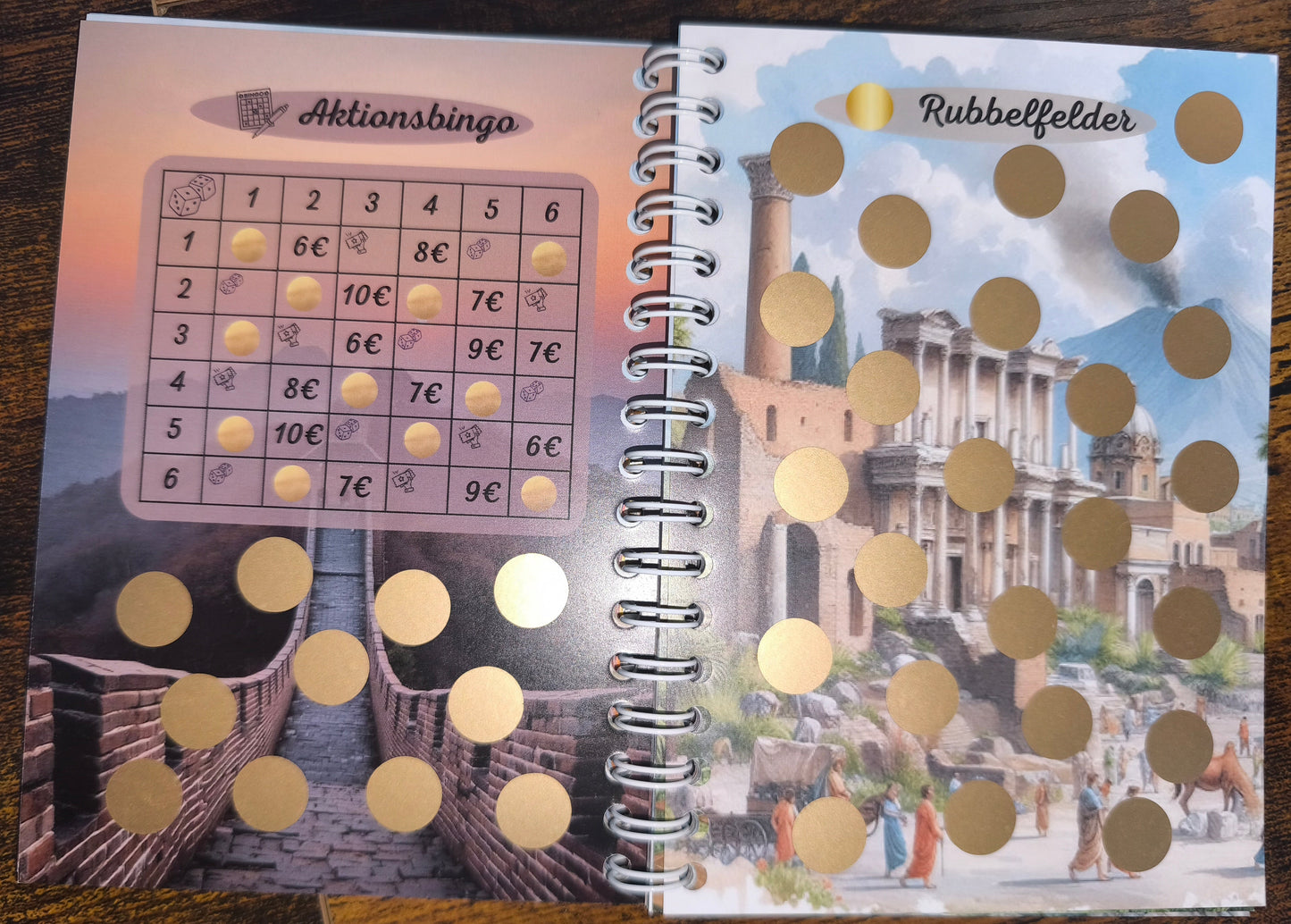 ✈️ Sparbuch A6 „Sparend zum Traumurlaub“ – Step by Step dem Urlaub näher 🌴