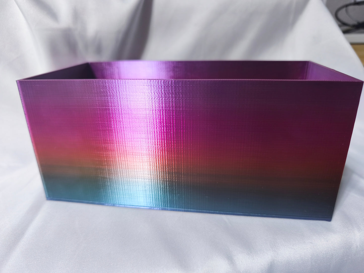 🏰 3D-gedruckter Würfelturm mit LED-Beleuchtung & Challengebox