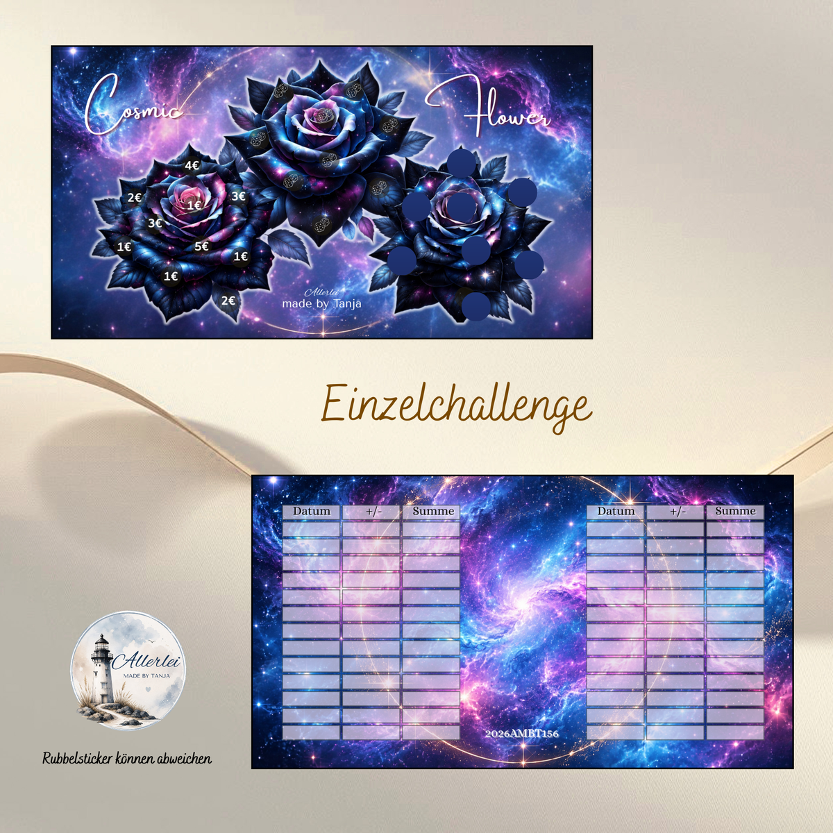 Einzelchallenge Cosmic Flower