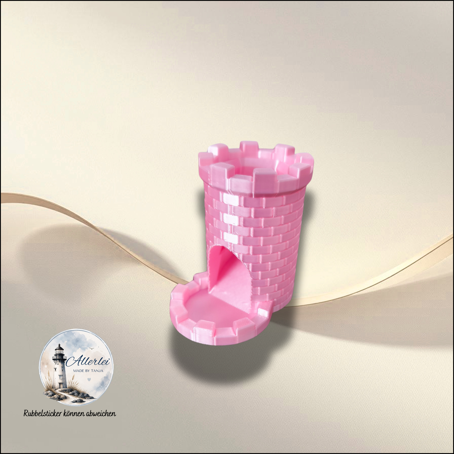 Mini Würfelturm aus dem 3D-Drucker