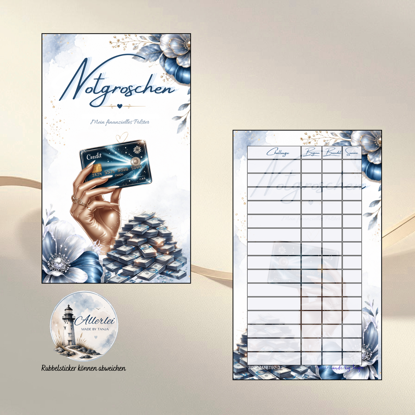 Trennblätter für A6 Binder