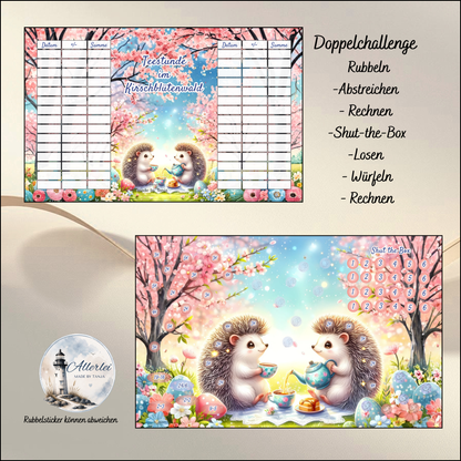 Sweetie Umschlag – Sparchallenge-Set | Verschiedene Challenges | Cash Stuffing | Budget Binder