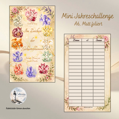 Mini-Jahreschallenge Im Zeichen der Geburtsblumen A6
