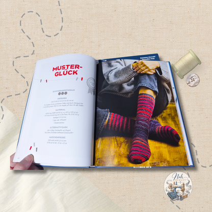 Woolly Hugs Weltrekord Sockenwolle – 4-fach | Verschiedene Farben | 100 g I