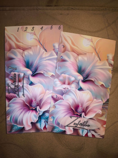 6er Zufallsregister in zwei Designs A6