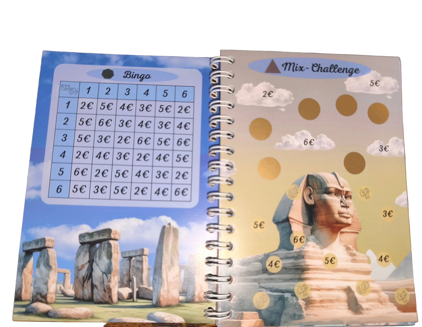 ✈️ Sparbuch A6 „Sparend zum Traumurlaub“ – Step by Step dem Urlaub näher 🌴