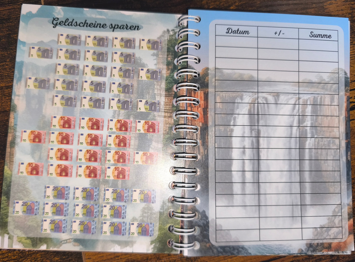 ✈️ Sparbuch A6 „Sparend zum Traumurlaub“ – Step by Step dem Urlaub näher 🌴