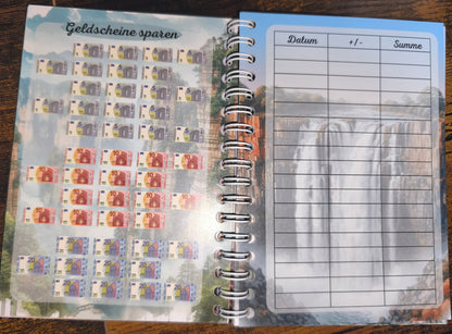 ✈️ Sparbuch A6 „Sparend zum Traumurlaub“ – Step by Step dem Urlaub näher 🌴