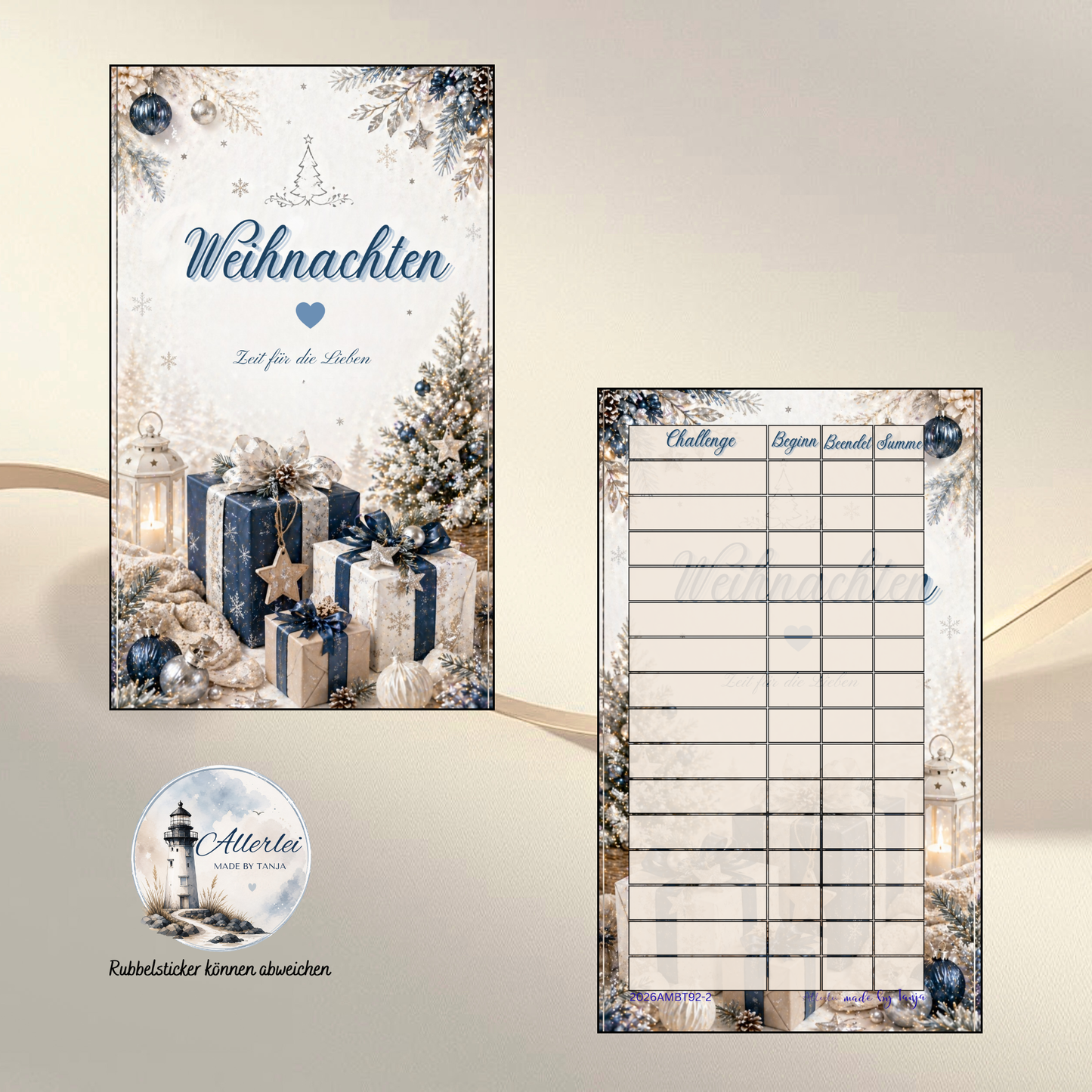 Trennblätter für A6 Binder
