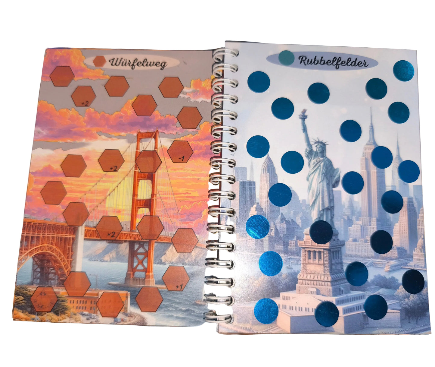 ✈️ Sparbuch A6 „Sparend zum Traumurlaub“ – Step by Step dem Urlaub näher 🌴