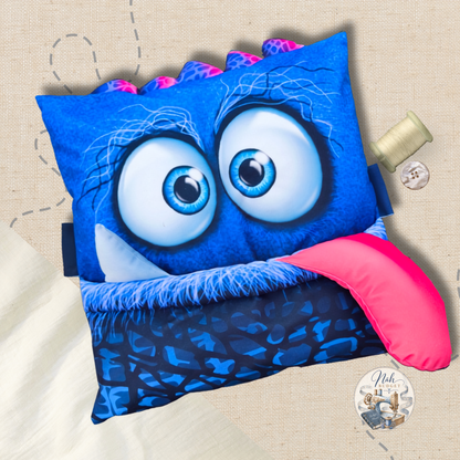 Monster Kissenpanel – Nähe dein eigenes Kuschelmonster